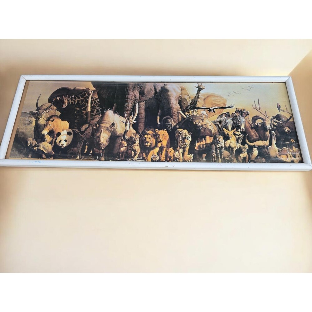 Haruo Takino Noah's Ark Panoramic Art Print Ricordi Arte Italy 2390/4654 37x13